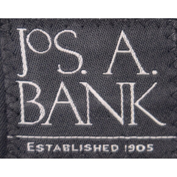 Jos A Bank Blazer Sz 40R/S Houndstooth Sports Coat Suit Jacket Wool/Silk 2Button - Picture 10 of 13